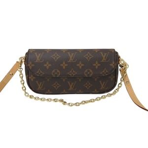 Louis Vuitton handbag on Chain Monogram Brown Wallet Ivy